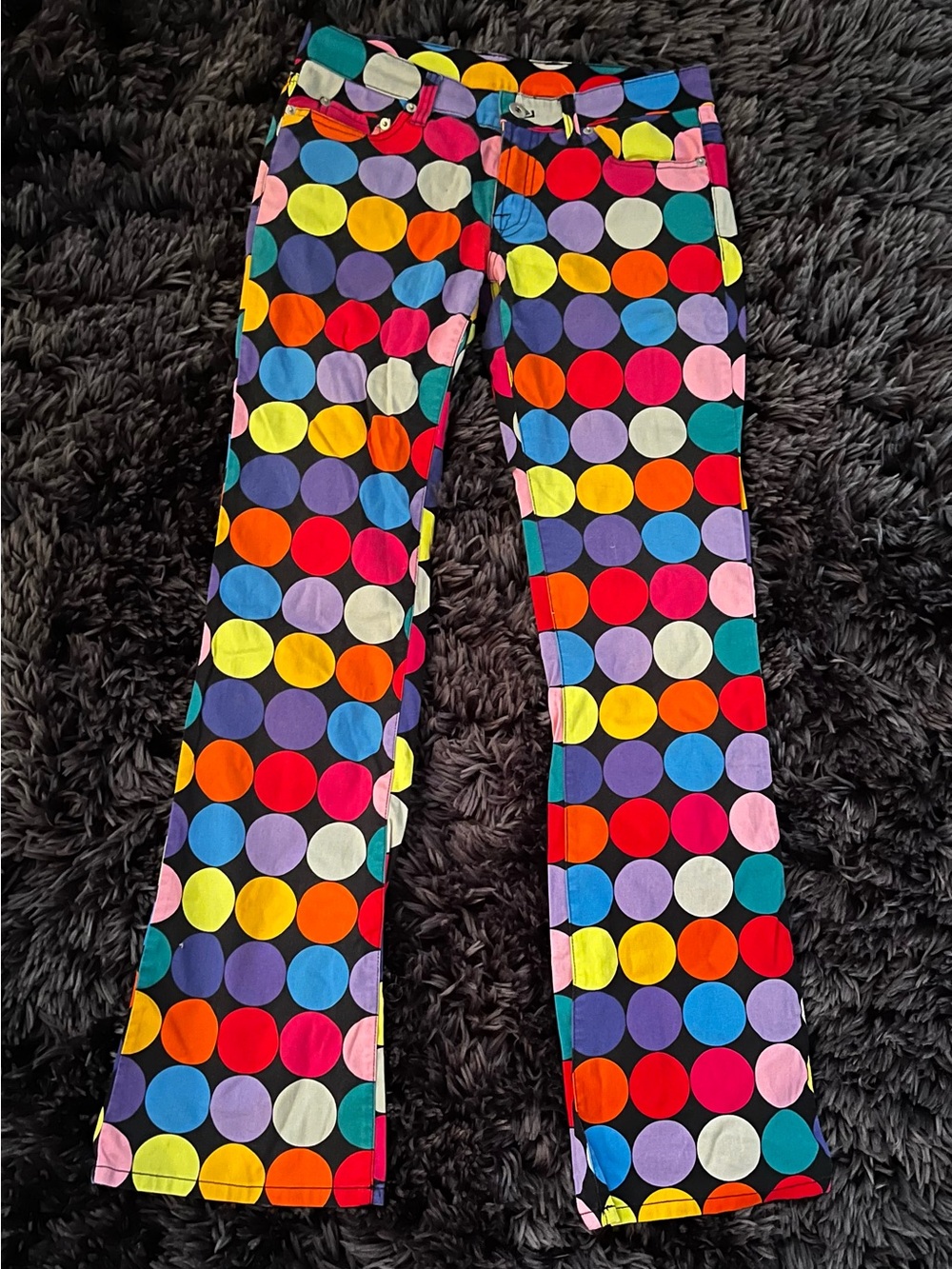 Loudmouth WOmen's Disco Ball Flared Golf Pants